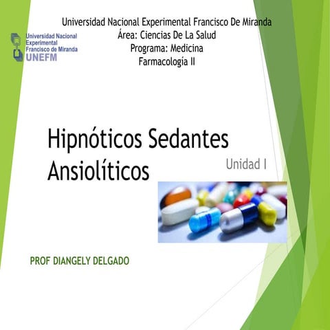 Hipnóticos sedantes ansiolíticos