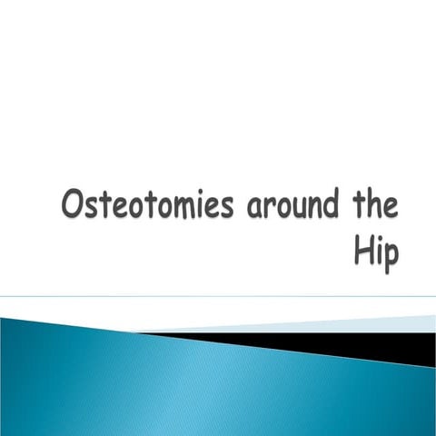 Hip osteotomy
