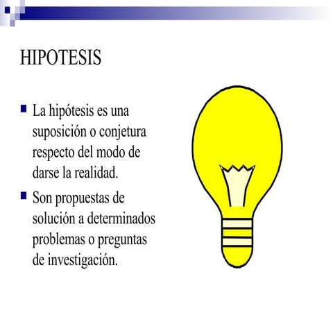 Hipotesis