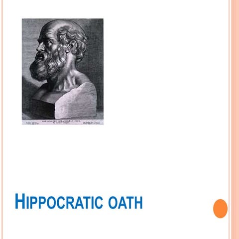 Hippocratic oath ppt