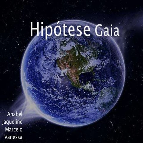 Hipótese gaia | PPTX