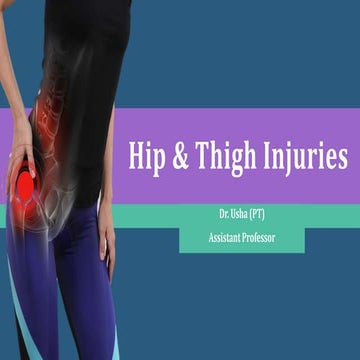 Hip & thigh injuries in sports