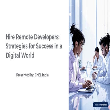 Hire Remote Developers: Strategies for Success in a Digital World