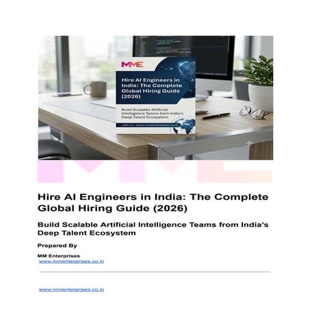 Comprehensive Guide to Hiring AI Engineers in India for 2026 | PDF