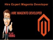 Hire expert magento developer
