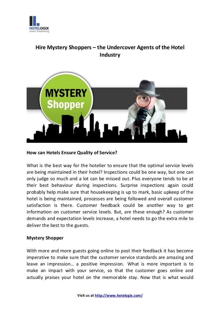What is a mystery shopper (undercover investigation)? Benefits and points to note
