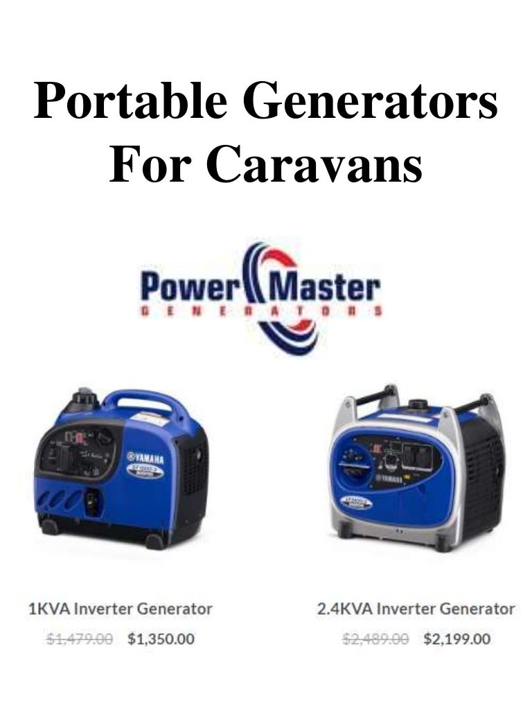 Hire Portable Generators For Caravans
