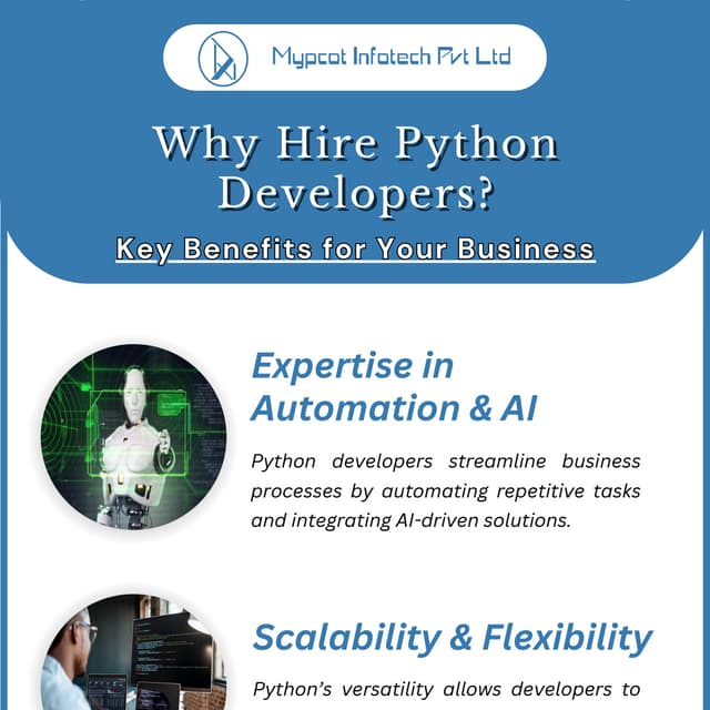 Why Hire Python Developers? Key Benefits for Your Business | PDF