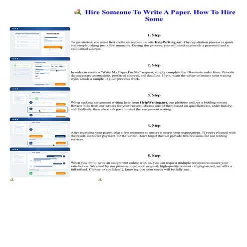 Hire Someone To Write A Paper. How To Hire Some