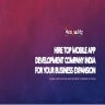 Hire Top Mobile App Development Company India for Your Business Expansion.pdf