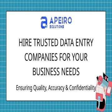 Reliable Data Entry Companies in Coimbatore for Business Growth