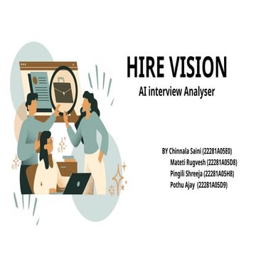 HIRE VISION -AI Interview Analyser majppt
