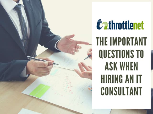 Hiring an IT Consultant