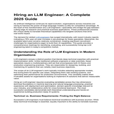 Hiring an LLM Engineer_ A Complete 2025 Guide.pdf