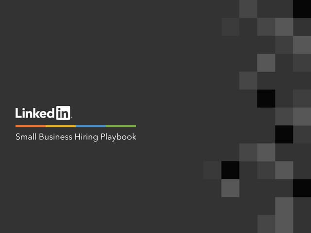 LinkedIn Hiring Playbook