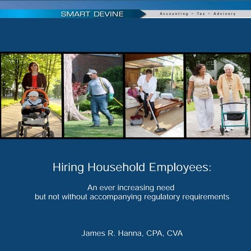 Hiring Household Employees Regulatory Requirements 2015