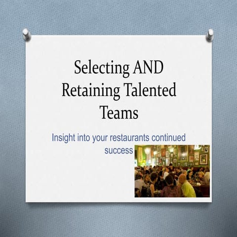 30 golden rules of successful restaurant operation | DOC