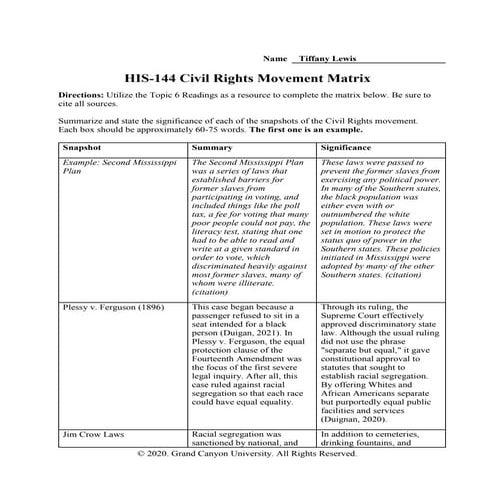 HIS-144-T6_CivilRightsMovementMatrix_Online.docx