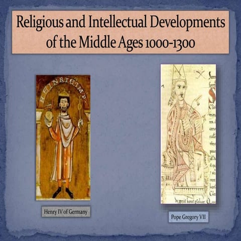 His 101 chapter 9 10a religious &amp; intellectual developments 1100-1300 su 16