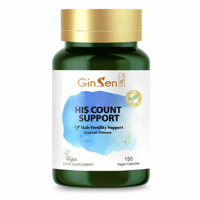 His Count Support By GinSen: Vitamins For Male Fertility | PDF