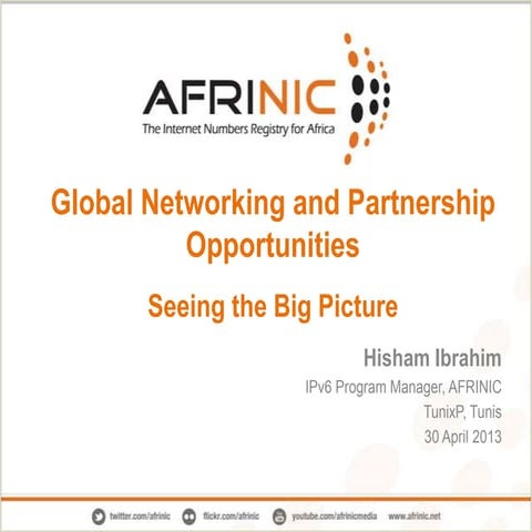 AfriNIC : Collaboration with IXPs 2