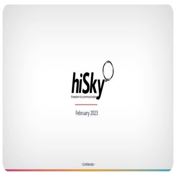 hiSky overview freedom to communicate.pptx