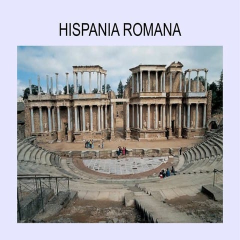 Hispania: conquista y romanización