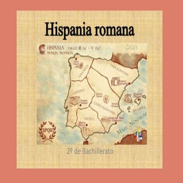 La Hispania Romana 