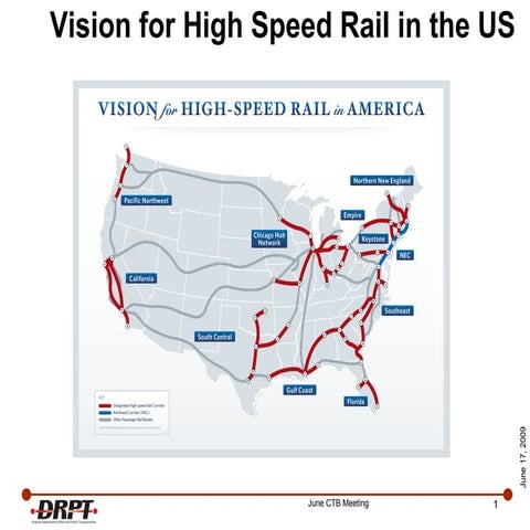 Virginia's Hampton Roads:  Strategic position in the vision for High-Speed Rail in America
