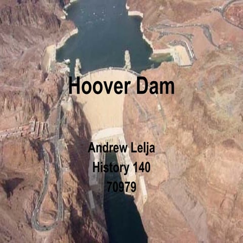 Hist 140   hoover dam