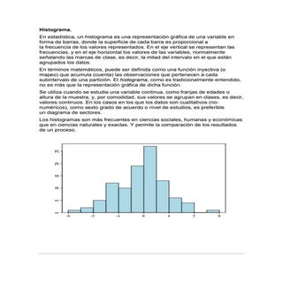 Histograma,aplicaciones del histograma