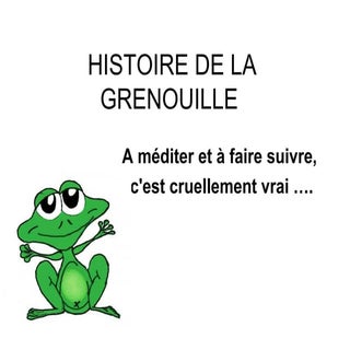 La grenouille