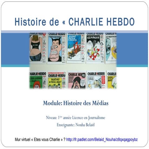 Histoire de CHARLIE HEBDO 