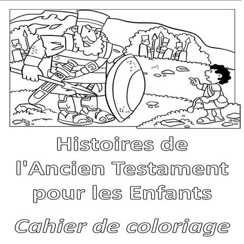 Histoires de l'Ancien Testament pour les Enfants - Cahier de coloriage