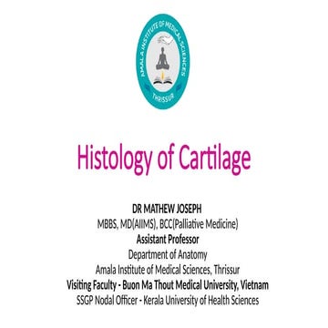 Histology and Applied Anatomy of Cartilage.pptx