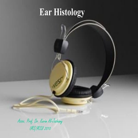 Histology of ear