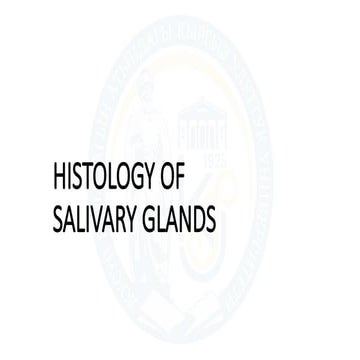 HISTOLOGY OF SALIVARY GLANDS..pptxpresentaion