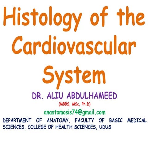 Histology of the Cardiovascular System.pptx