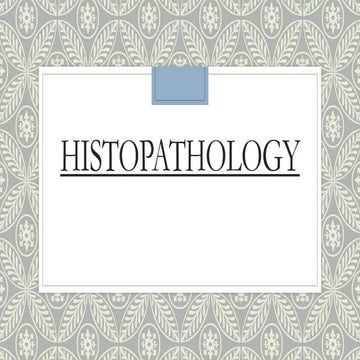 Histopathology staining method | PPTX