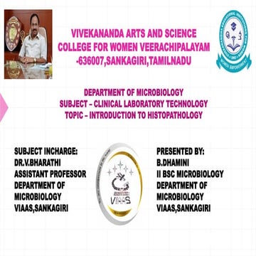 Clinical Laboratory Technology-Histopathology