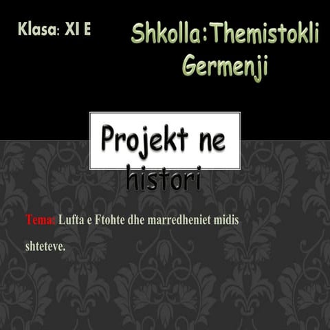 Personalitete gjate luftes se ftohte..