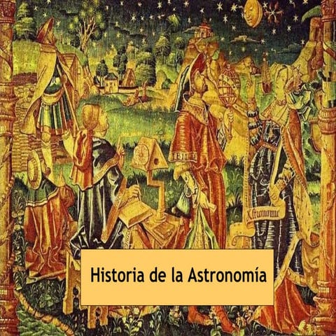 Historia de la Astronomía 2011 | PPT