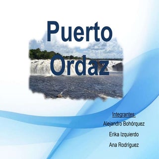 CIUDAD DE PUERTO ORDAZ - VENEZUELA