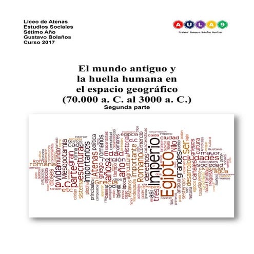 El mundo antiguo y la huella humana en el espacio geográfico (II).