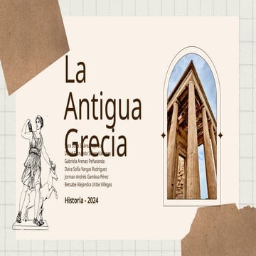Presentacion Historia de la Antigua Grecia | PPTX