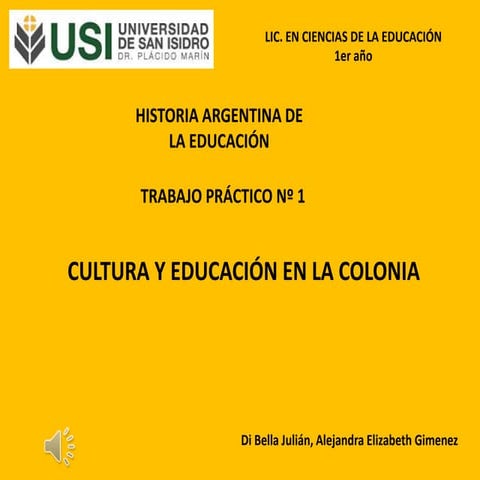 Historia argentina de la educacion