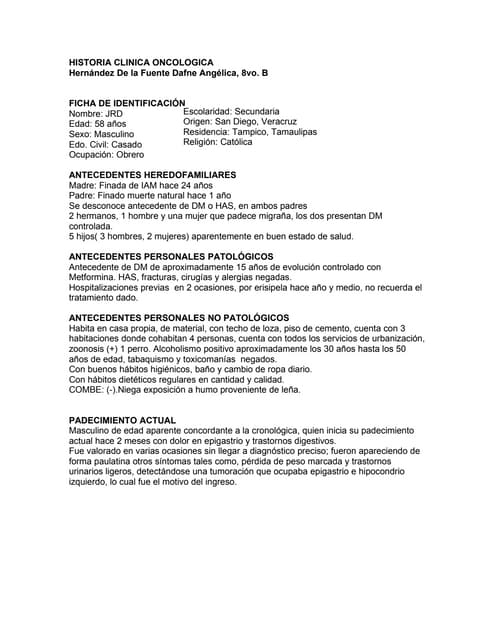 Historia Clinica Ginecoobstetrica