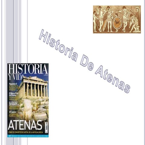 Historia de atenas y la democracia | PPTX