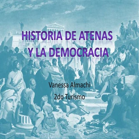 Historia de la democracia en atenas | PPTX