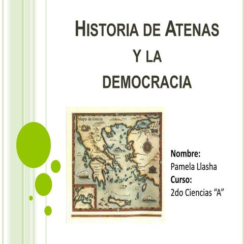 Atenas y la Historia de la Democracia | PPTX